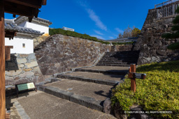 内松陰門から銅門跡への登城路 | 高解像度画像サイズ：8192 x 5464 pixels | 写真番号：6F1A4177 | 撮影：Canon EOS R5m2