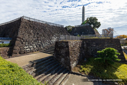 内松陰門から銅門跡への登城路 | 高解像度画像サイズ：8192 x 5464 pixels | 写真番号：6F1A4185 | 撮影：Canon EOS R5m2
