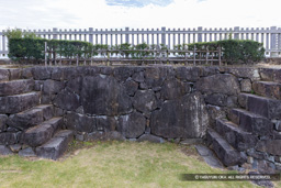 本丸内側塁壁・武者走り | 高解像度画像サイズ：8105 x 5406 pixels | 写真番号：6F1A4250 | 撮影：Canon EOS R5m2