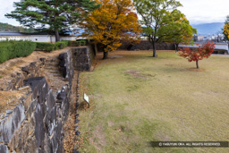 二重の石垣・稲荷曲輪跡 | 高解像度画像サイズ：7137 x 4760 pixels | 写真番号：6F1A4395 | 撮影：Canon EOS R5m2