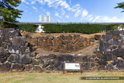 二重の石垣・稲荷曲輪跡 | 高解像度画像サイズ：8192 x 5464 pixels | 写真番号：6F1A4397 | 撮影：Canon EOS R5m2