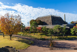 稲荷曲輪から本丸天守台 | 高解像度画像サイズ：8192 x 5464 pixels | 写真番号：6F1A4767 | 撮影：Canon EOS R5m2