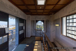 模擬天守最上階内部 | 高解像度画像サイズ：8192 x 5464 pixels | 写真番号：6F1A5528 | 撮影：Canon EOS R5m2