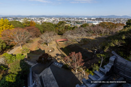 模擬天守から北 | 高解像度画像サイズ：7944 x 5299 pixels | 写真番号：6F1A5535 | 撮影：Canon EOS R5m2