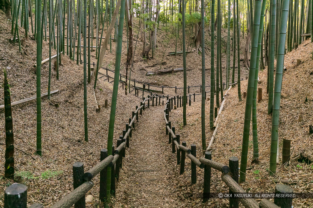 小机城の堀