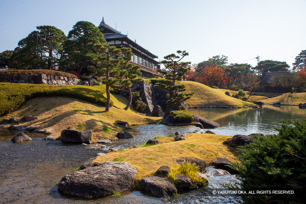 臨江閣・空掘跡