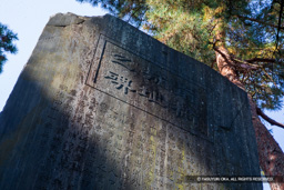 前橋城址之碑 | 高解像度画像サイズ：6720 x 4480 pixels | 写真番号：5D4A0251 | 撮影：Canon EOS 5D Mark IV