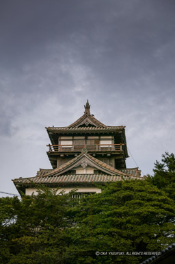 天守西面｜高解像度画像サイズ：2655 x 3990 pixels｜写真番号：53BS5742｜撮影：Canon EOS-1DS