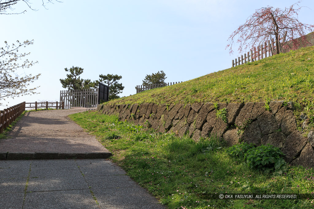 松前城馬坂・数馬坂