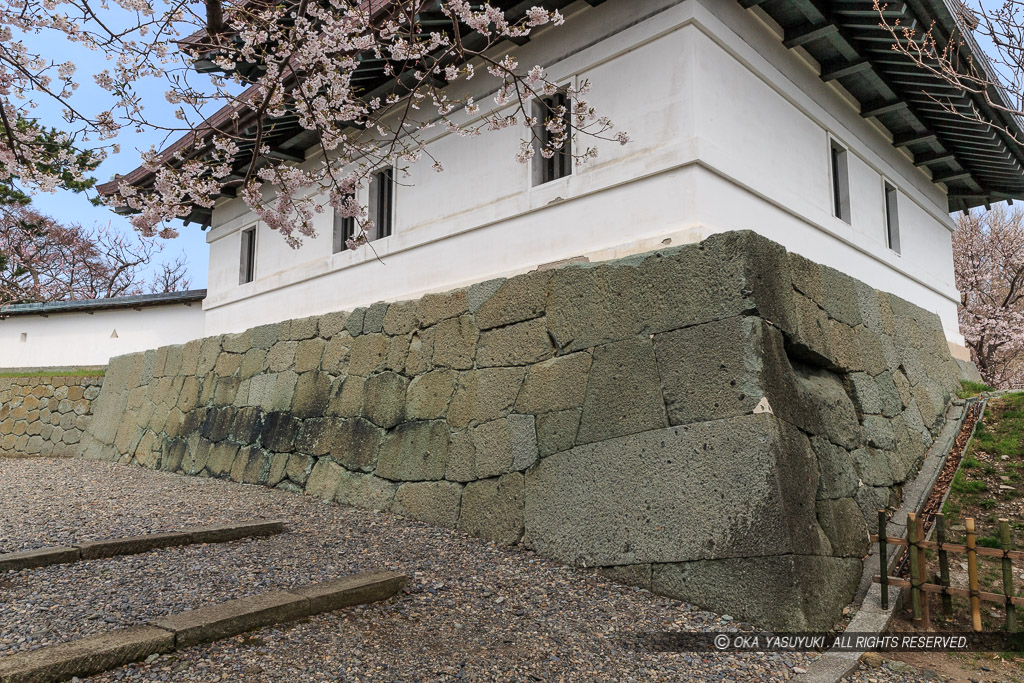 松前城の天守台