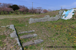 松前城馬出し門付近｜高解像度画像サイズ：5184 x 3456 pixels｜写真番号：1DX_9989｜撮影：Canon EOS-1D X