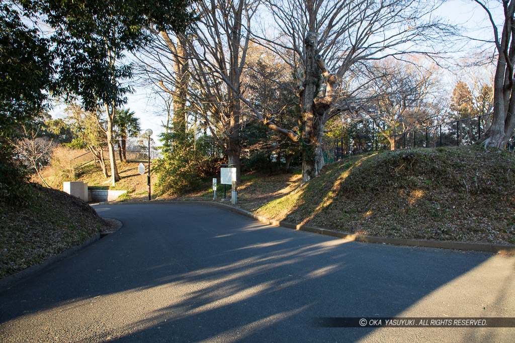 御本所虎口跡