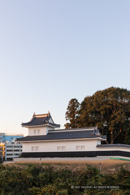 水戸城二の丸角櫓｜高解像度画像サイズ：4155 x 6232 pixels｜写真番号：5D4A9976｜撮影：Canon EOS 5D Mark IV