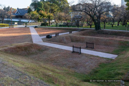 北柵五門の復元通路｜高解像度画像サイズ：6093 x 4062 pixels｜写真番号：5D4A9937｜撮影：Canon EOS 5D Mark IV