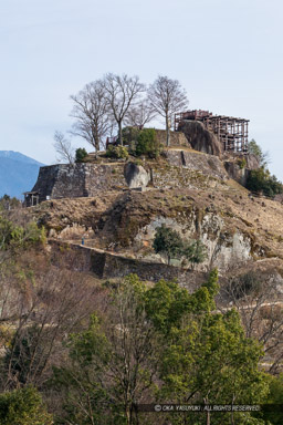 苗木城本丸跡を望む｜高解像度画像サイズ：4204 x 6306 pixels｜写真番号：5D4A6936｜撮影：Canon EOS 5D Mark IV