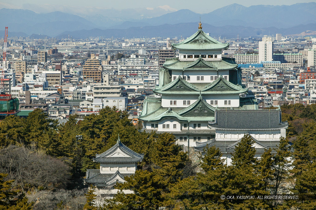 名城病院12階・喫茶フォレストからの眺望