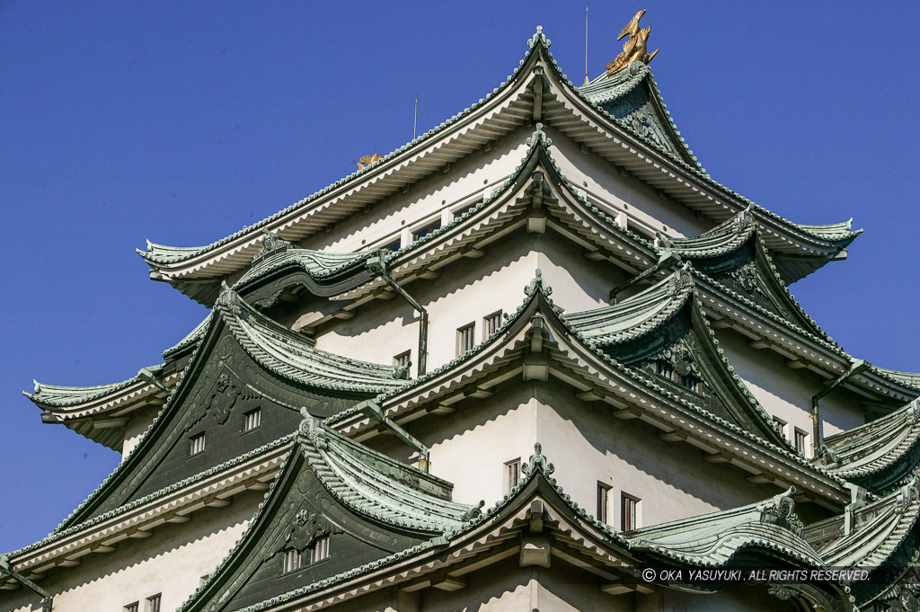 名古屋城大天守の破風