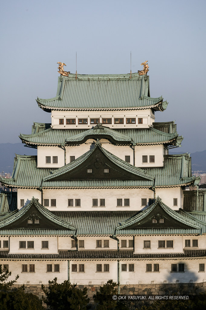 名古屋城天守西面