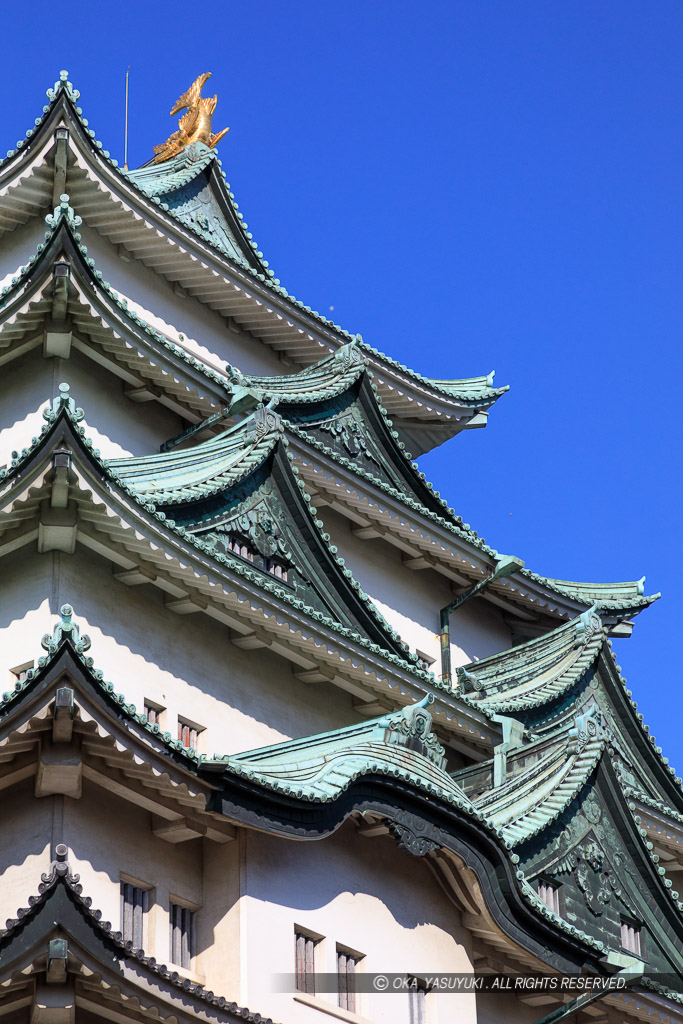 名古屋城天守の破風