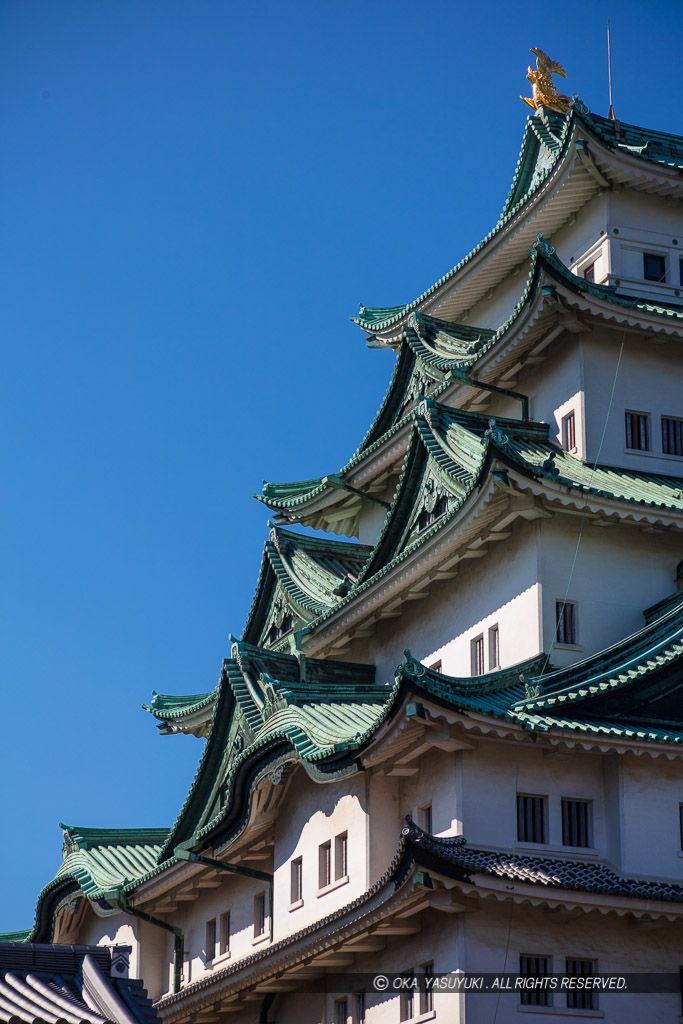 名古屋城大天守の破風