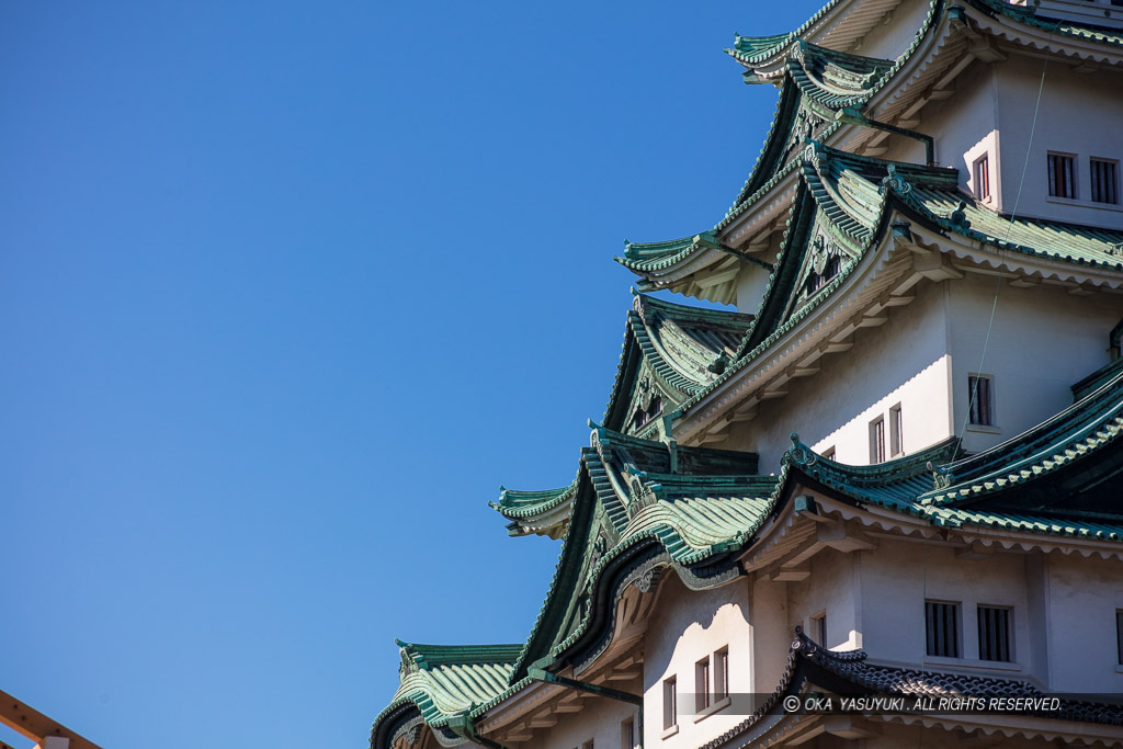 名古屋城大天守の破風