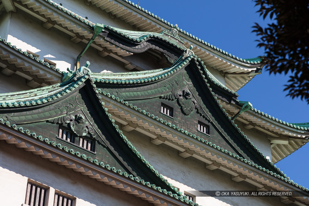 名古屋城大天守千鳥破風