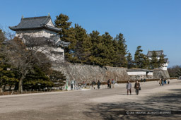 表二之門・東南隅櫓｜高解像度画像サイズ：3954 x 2631 pixels｜写真番号：100-2320S53B｜撮影：Canon EOS-1DS