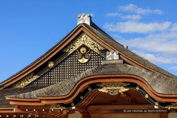 名古屋城本丸御殿玄関・車寄｜高解像度画像サイズ：6720 x 4480 pixels｜写真番号：5D4A1877｜撮影：Canon EOS 5D Mark IV