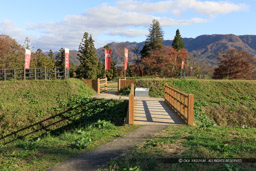 名胡桃城三郭から二郭を望む｜高解像度画像サイズ：6554 x 4369 pixels｜写真番号：5D4A1439｜撮影：Canon EOS 5D Mark IV