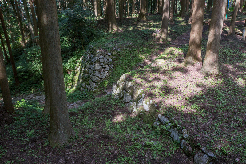 大手道・調度丸虎口