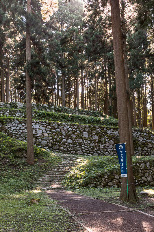 桜馬場石垣﻿