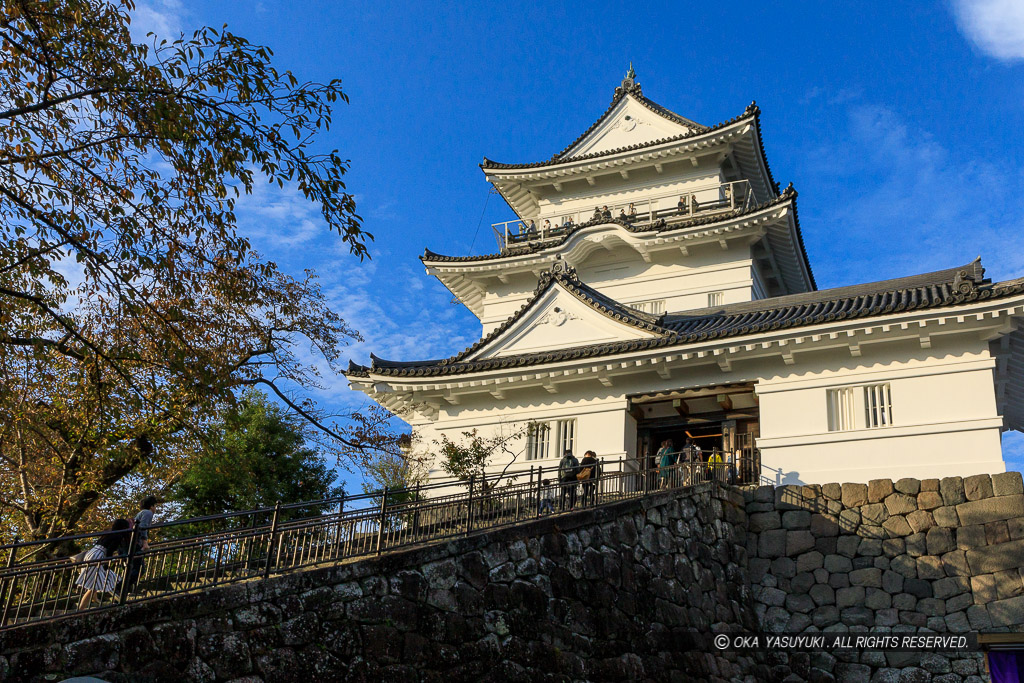 小田原城天守南面