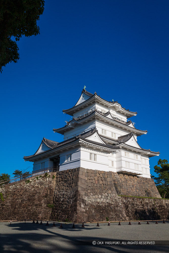 小田原城天守閣リニューアル後・高解像度