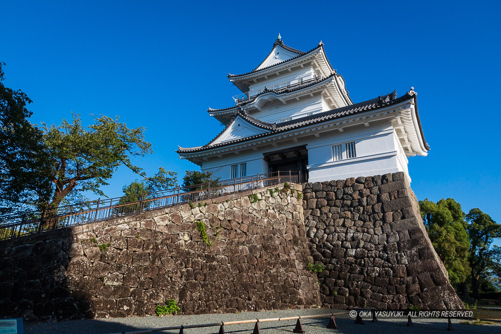 小田原城天守閣リニューアル後・高解像度