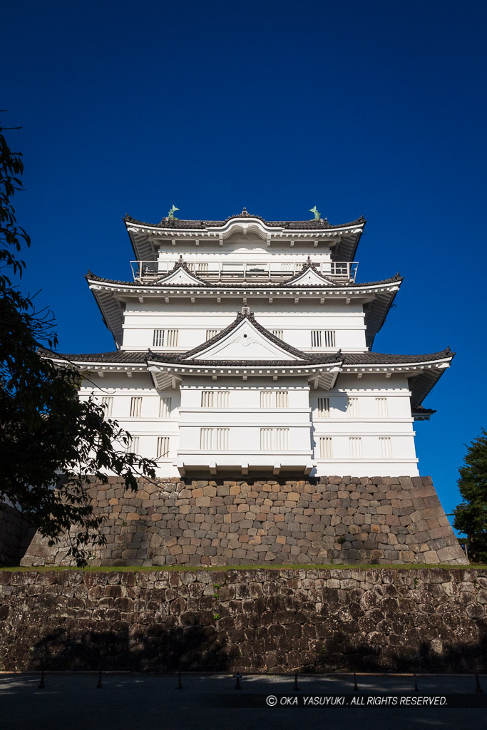 小田原城天守閣リニューアル後・高解像度