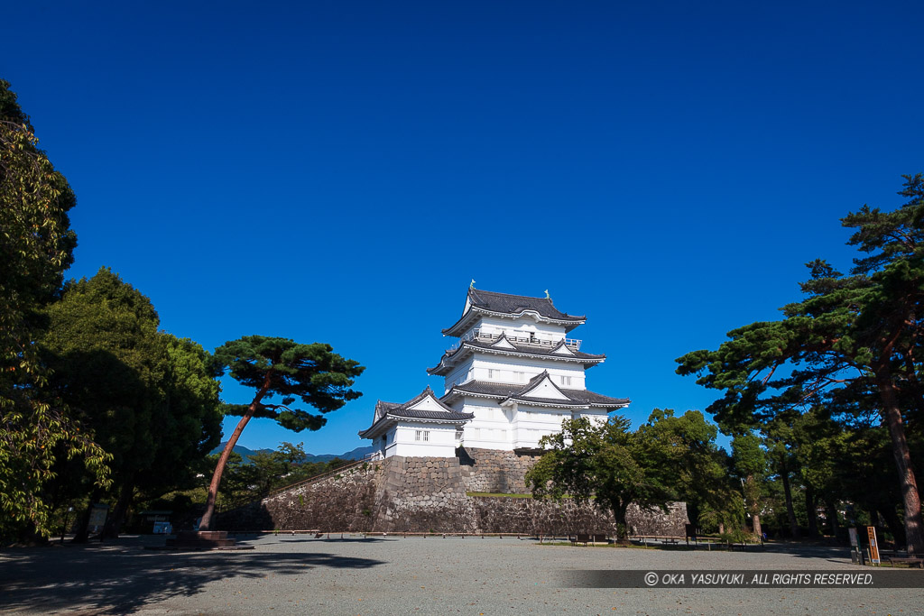 小田原城天守閣リニューアル後・高解像度