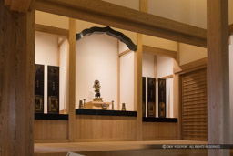 小田原城天守七尊の仏教空間|高解像度画像サイズ:6703 x 4469 pixels|写真番号:5D4A1597|撮影:Canon EOS 5D Mark IV