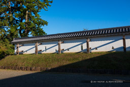 馬出門土塀｜高解像度画像サイズ：8688 x 5792 pixels｜写真番号：5DSA2522｜撮影：Canon EOS 5DS