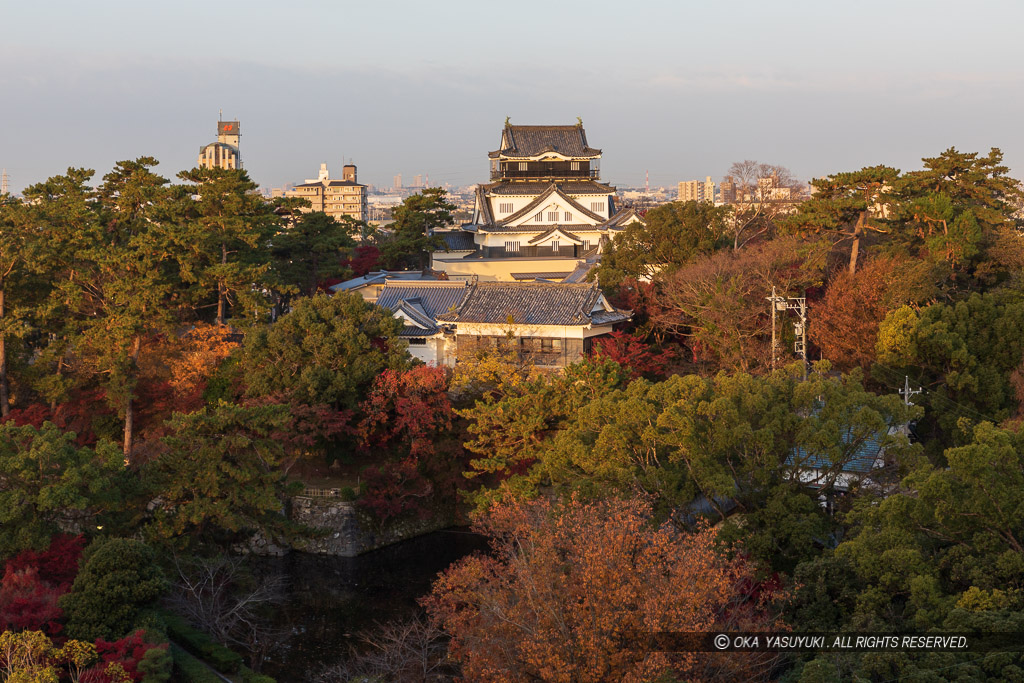 天守遠景