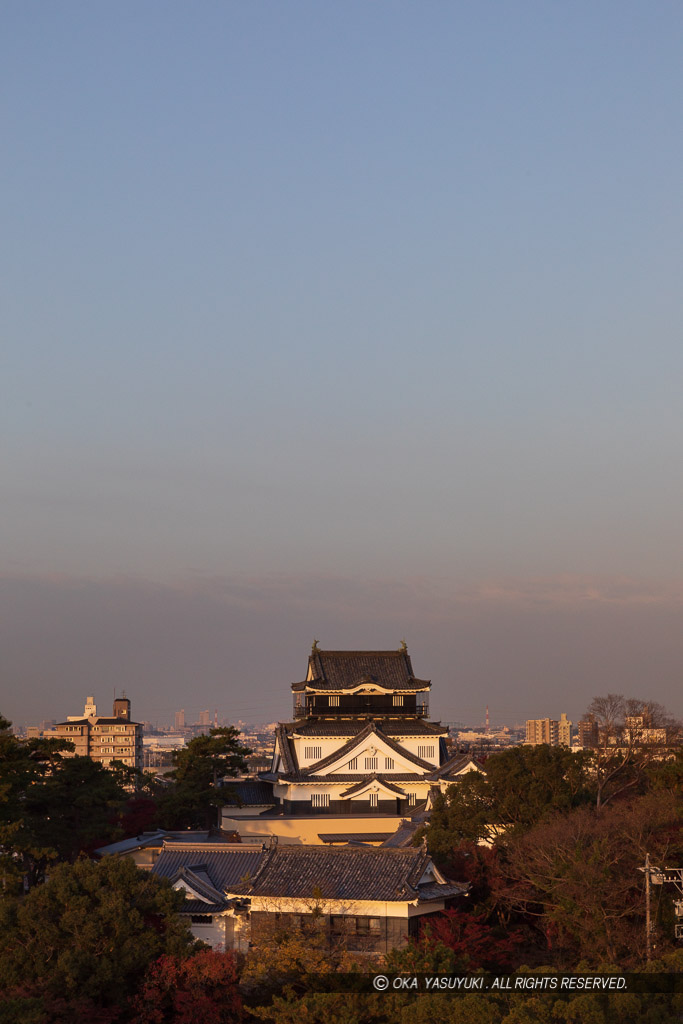 天守遠景