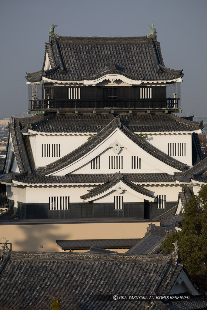 天守遠景