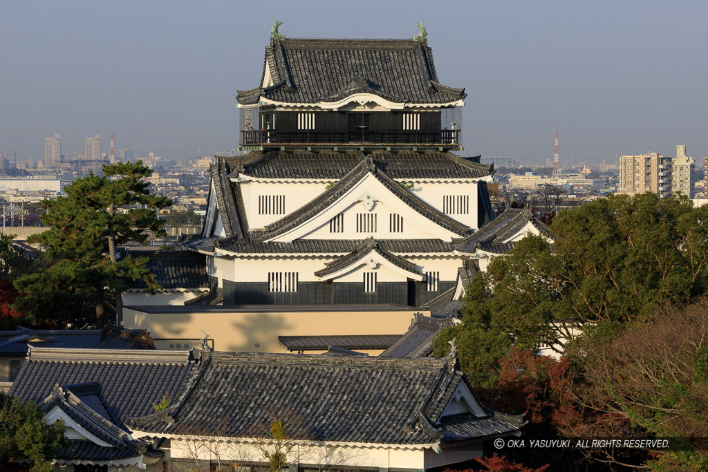 天守遠景