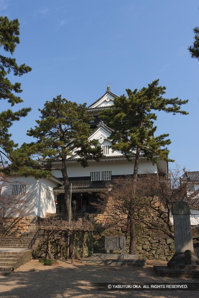 岡崎城天守・過去の姿