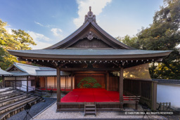 二の丸能楽堂 | 高解像度画像サイズ:8192 x 5464 pixels | 写真番号:344A4359 | 撮影:Canon EOS R5