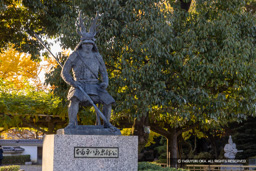 本多平八郎忠勝銅像 | 高解像度画像サイズ:8192 x 5464 pixels | 写真番号:344A4378 | 撮影:Canon EOS R5