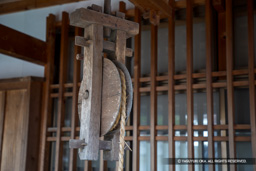 二の丸御殿の井戸 | 高解像度画像サイズ：6720 x 4480 pixels | 写真番号：5D4A3406 | 撮影：Canon EOS 5D Mark IV