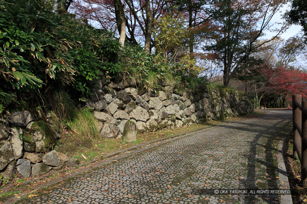 本丸城門跡