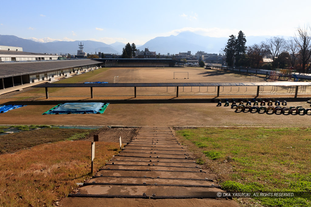 二の丸跡・三の丸跡・2015年