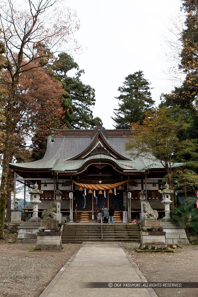 亥山城跡・日吉神社