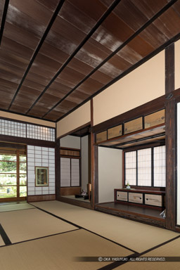 武家屋敷・旧田村家・客座敷|高解像度画像サイズ:4250 x 6376 pixels|写真番号:5D4A8667|撮影:Canon EOS 5D Mark IV